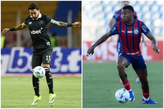 Foto: Vítor Silva/Botafogo e Rafael Rodrigues/EC Bahia