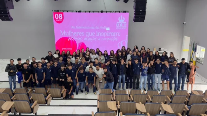 Encontro também contou com momento de interação entre as convidadas e os alunos - Foto: Divulgação