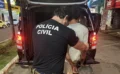 Suspeito de crimes patrimoniais foi preso em Paraíso do Tocantins - Foto: Divulgação PCTO