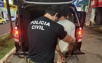Suspeito de crimes patrimoniais foi preso em Paraíso do Tocantins - Foto: Divulgação PCTO