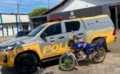 Motocicleta recuperada pelo BPMRED - Foto: Ascom PMTO
