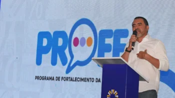 Governador Wanderlei Barbosa participa de agenda do Profe em Araguatins, com premiação de escolas e investimentos na educação da região do Bico do Papagaio. (Crédito foto: Marcio Vieira/Governo do Tocantins)
