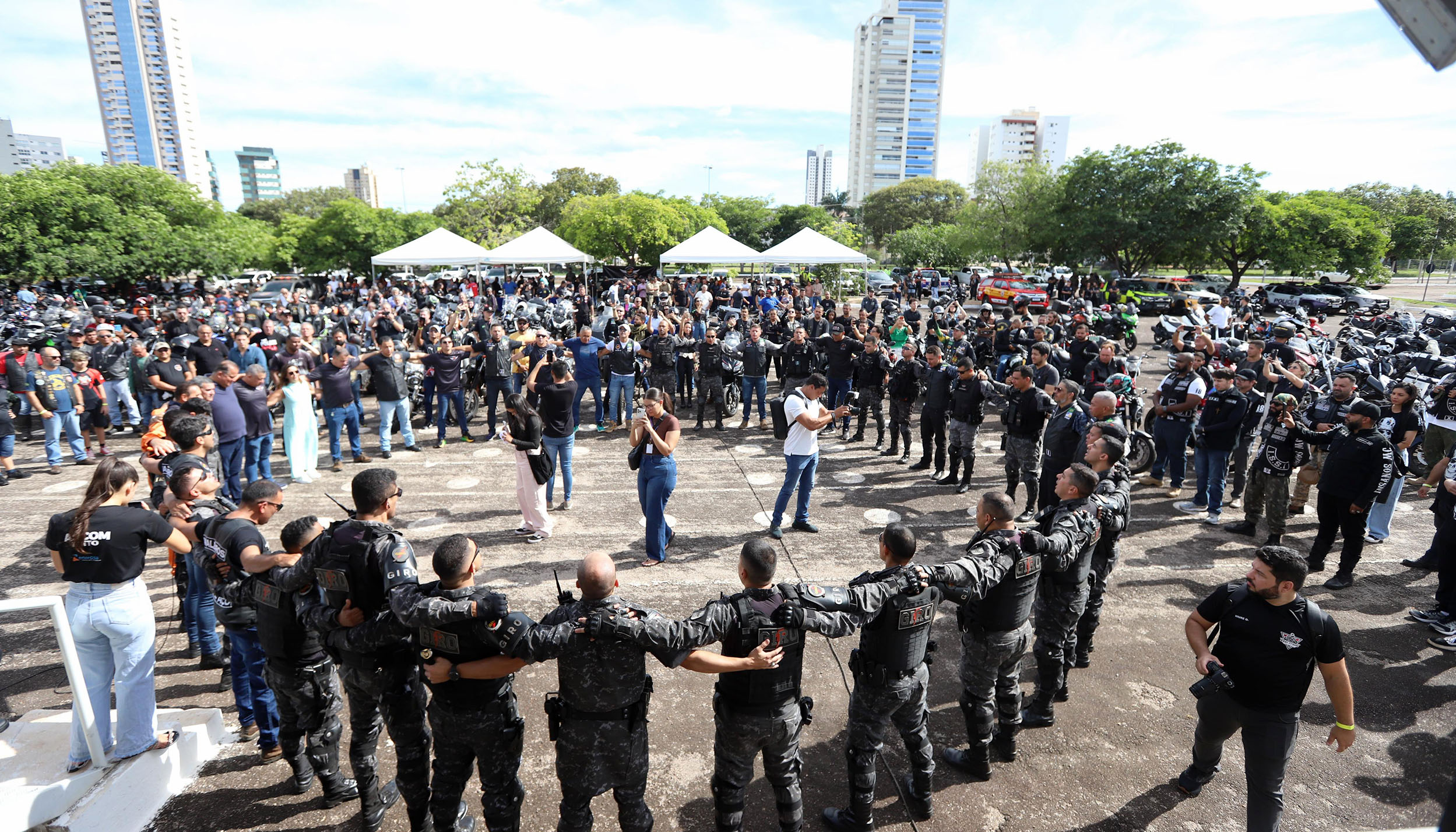 Evento evidenciou o fortalecimento das forças de segurança e a valorização de iniciativas voltadas ao intercâmbio entre profissionais e à aproximação com a sociedade - Ademir dos Anjos/Governo do Tocantins