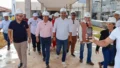 Governador Wanderlei Barbosa, acompanhado do secretário de Estado da Educação, Fábio Vaz, vistoriou o andamento da obra do Colégio Militar do Estado do Tocantins - Crédito: Esequias Araujo/Governo do Tocantins