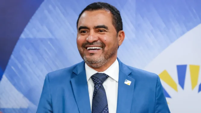 Governador do Tocantins, Wanderlei Barbosa, destaca o avanço do Estado na oferta de serviços públicos digitais e os investimentos realizados na modernização da gestão (Foto: Adilvan Nogueira/Governo do Tocantins