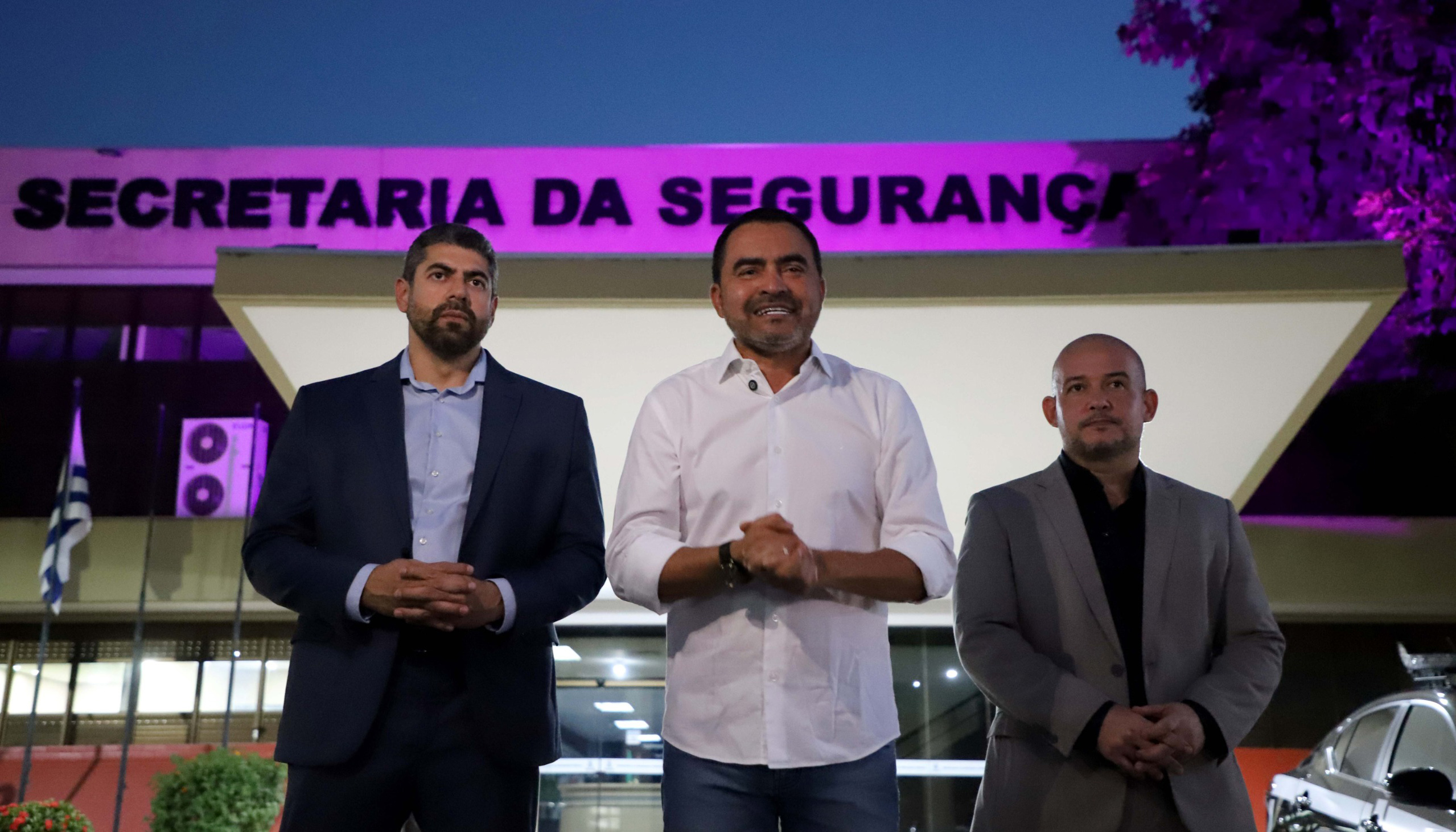 Governador Wanderlei Barbosa fez o anúncio do certame que ofertará 452 vagas para provimento imediato aos cargos de delegado, oficial investigador de polícia e perito oficial. Crédito: Esequias Araújo/Governo do Tocantins