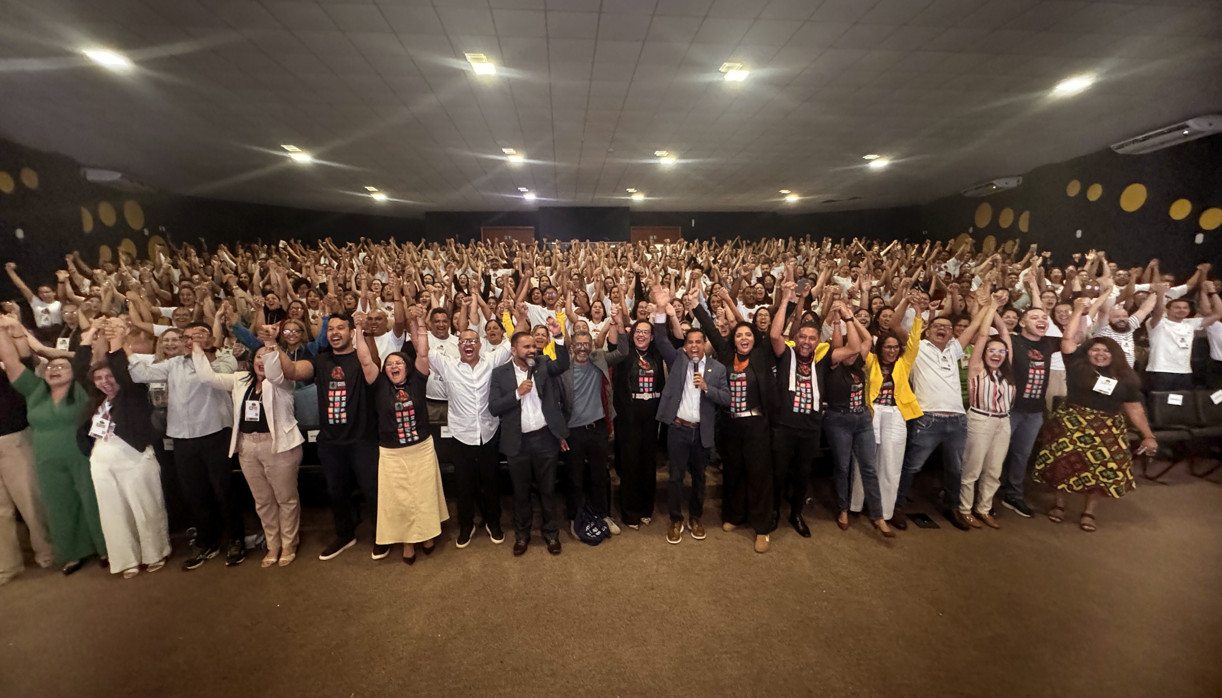 Educadores de todo o Tocantins participam do encontro, que busca fortalecer as práticas pedagógicas voltadas à promoção da equidade racial nas escolas. Créditos - Nilson Chaves/Governo do Tocantins