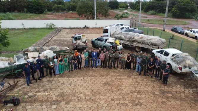 Governo do Tocantins divulgou o balanço final com os resultados da Operação Piracema 2025/2026 - Foto: BPMA/Governo do Tocantins
