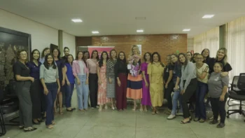 Selo Ouro da certificação Instituição Amiga da Mulher reconhece compromisso que já faz parte da cultura institucional da Tocantins Parcerias. - Adrielly Cavalini/Governo do Tocantins