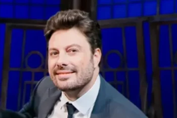 Apresentador Danilo Gentili Foto: Reprodução/SBT