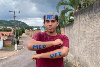 Fernando Abreu Miranda foi aprovado em medicina na UFT — Foto: Arquivo Pessoal/Fernando Miranda