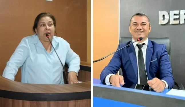 Vereadores Maria Bala e Netinho do Povo. Foto: DJ Leo