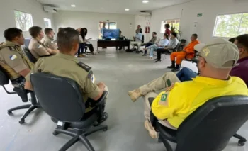 Anderson Menezes, superintendente de Infraestrutura e Serviços de TI da ATI, explica que a estrutura garantirá alta disponibilidade dos serviços e blindagem cibernética durante a feira. - Thalia Batista-GOVTO