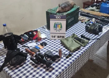 Material apreendido - Foto: Ascom 14º BPM