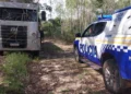 Polícia Militar recupera caminhão prancha na zona rural de Palmeirante - Foto: Ascom PMTO