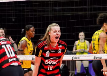 Masa Kirov foi a melhor jogadora da partida (Foto: Juliana Nascimento/Flamengo)