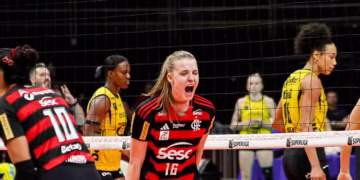 Masa Kirov foi a melhor jogadora da partida (Foto: Juliana Nascimento/Flamengo)