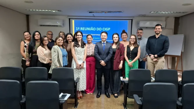 Reunião do Comitê Interno de Governança Pública reforça integração dos setores no fomento à Governança Pública. Foto: Gabrielle Farias/Governo do Tocantins
