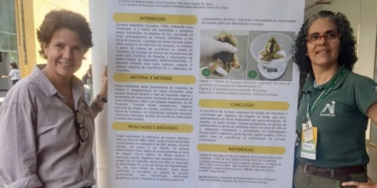 Naturatins apresentou resultados do monitoramento da fauna silvestre tocantinense durante o evento realizado, em Minas Gerais - Foto: Naturatins/Governo do Tocantins