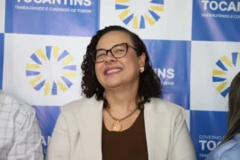 Nova secretária de Estado da Educação, a professora Celestina Maria de Souza atua na rede estadual desde 2002. (Créditos: Ezequias Araújo/Governo do Tocantins)