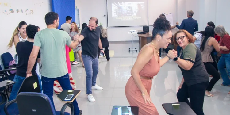 Programação teve início com atividades de interação entre os servidores. - Carlessando Souza/Governo do Tocantins