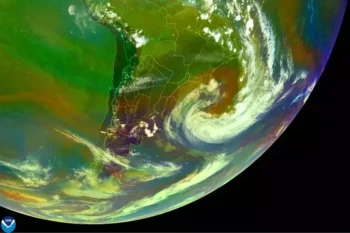 Divulgação/ NOAA/Nasa