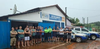 Visita institucional fortalece cooperação entre PMTO e PMSP no Jalapão. - Foto: Ascom 13º BPM