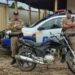 Motocicleta recupera pela PMTO em Colinas do Tocantins - Foto: Ascom PMTO