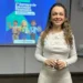 A planejadora e educadora financeira Kiara Rodrigues ministrou a palestra "Dinheiro com equilíbrio: Cuide do seu bolso e da sua mente", durante programação da 1ª Semana de Educação Financeira na CGE Tocantins Foto: Geane Silva/Governo do Tocantins