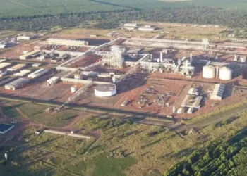 Hibernada desde 2015, a UFN III, em Três Lagoas (MS), deve iniciar operações em 2019 — Foto: Mauricio Hallberg Teixeira/Petrobras