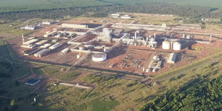 Hibernada desde 2015, a UFN III, em Três Lagoas (MS), deve iniciar operações em 2019 — Foto: Mauricio Hallberg Teixeira/Petrobras