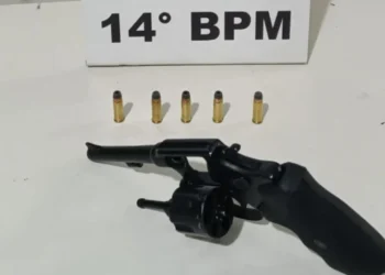 Arma apreendida. - Foto: Ascom 14º BPM