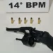 Arma apreendida. - Foto: Ascom 14º BPM