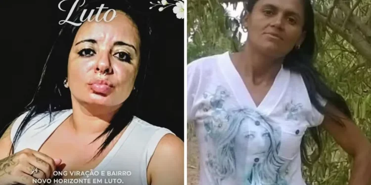 Mary Ellen Macedo de Gois e a ex-servidora Noemia Pereira da Silva morreram no local — Foto: Prefeitura de Miracema/Divulgação