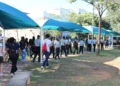 Estudantes percorrem os espaços do Câmpus de Palmas durante a programação do Tour no Câmpus (Foto: Divulgação/UFT).