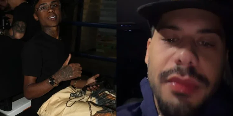 Reprodução/Instagram @mcmenok; Reprodução/Instagram @zefelipe