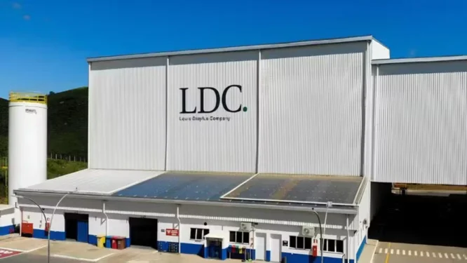 Unidade da Louis Dreyfus Company (LDC) em Jataí-GO — Foto: SGG-GO