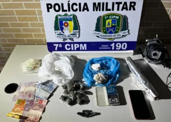 Material apreendido - Foto: Ascom7ª CIPM