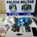 Material apreendido - Foto: Ascom7ª CIPM