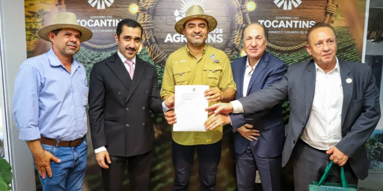 Governador Wanderlei Barbosa destacou que a iniciativa amplia oportunidades no mercado internacional e fortalece a produção tocantinense. Crédito: Antônio Gonçalves/Governo do Tocantins