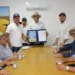 Governador Wanderlei Barbosa assina decreto que prevê diferimento do ICMS para aquisição de veículos movidos a gás natural. Esequias Araújo/Governo do Tocantins