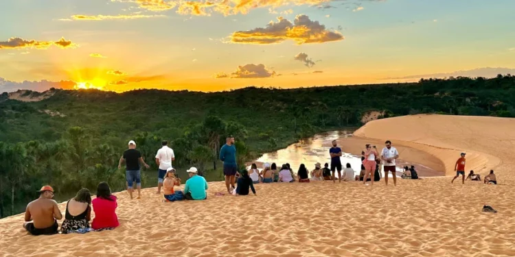 Mais de 700 visitantes passaram pelas Dunas do Jalapão durante o feriado do Dia do Trabalhador - Foto: Andréa Marques/Governo do Tocantins