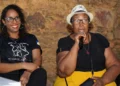 Verônica Tavares e dona Felisberta ajudam a contar histórias de cuidado, ancestralidade e preservação da cultura tocantinense - Marco Antônio Gama/Governo do Tocantins