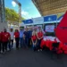 Ações educativas e interativas da Hemorrede aproximaram o público da importância da doação de sangue e do cadastro de medula óssea durante a Agrotins 2026. Foto: Yasmin Oliveira / Governo do Tocantins