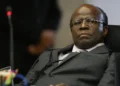 O ministro Joaquim Barbosa durante sessão no STF, em Brasília, para a 34ª sessão de julgamento do mensalão. — Foto: Ed Ferreira/Estadão Conteúdo