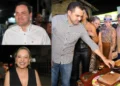 Da Esq/Dir: João Victor Stival, do SRG; prefeita Josi Nunes e Wanderlei Barbosa Crédito: Esequias Araújo/Governo do Tocantins