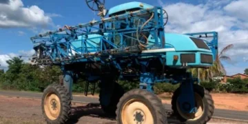 Máquina apreendida está avaliada em mais de R$ 350 mil reais. Foto -PCTO