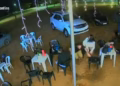 Ataque aconteceu em uma distribuidora de bebidas em Palmas — Foto: Reprodução/TV Anhanguera