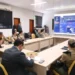 Representantes da Senasp e da PMTO discutiram ações estratégicas, recursos federais e o fortalecimento das operações de enfrentamento à criminalidade no Tocantins. - Foto: Ascom PMTO
