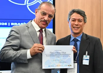 Delegado Douglas Sie Carreiro representou o Tocantins no encontro - Isaac Amorim/MJSP